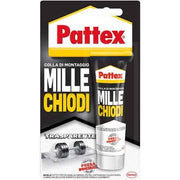 COLLA DI MONTAGGIO 'MILLECHIODI' TRASPARENTE 310 gr - in cartuccia - PATTEX