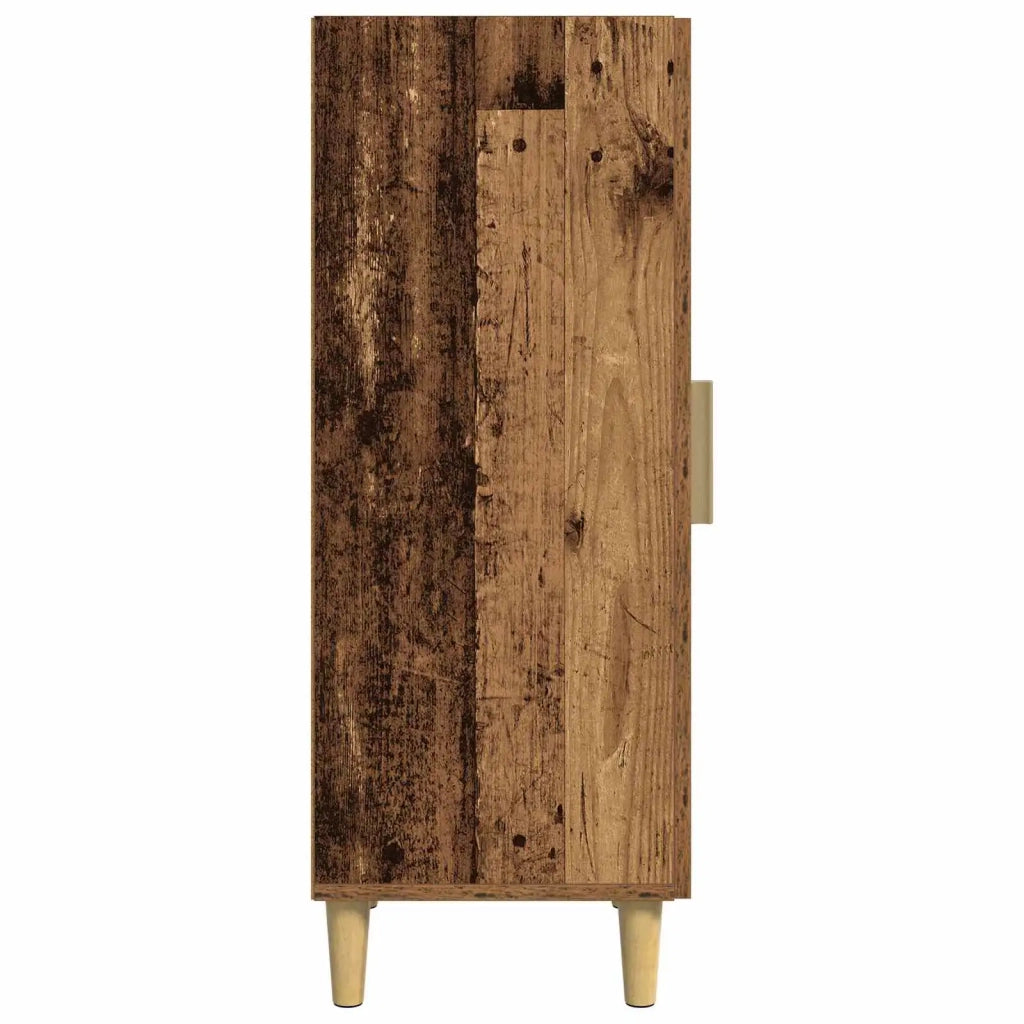 Credenza | Madia | Buffet da pranzo | Armadio da pranzo Legno vecchio 34,5 x 34 x 90 cm Legno multistrato