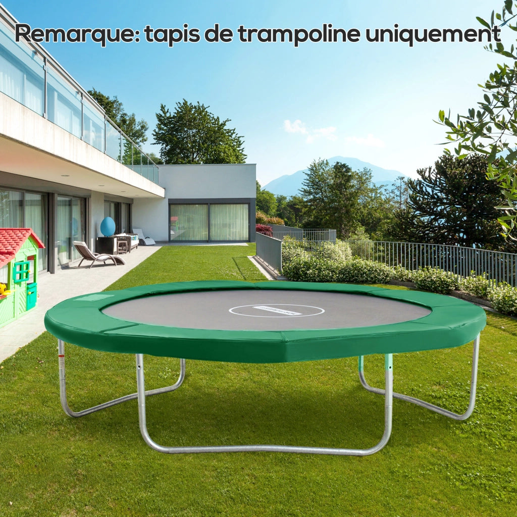Cuscino Protettivo per Trampolino ¨C zephmum ¨C Verde ? 305 cm