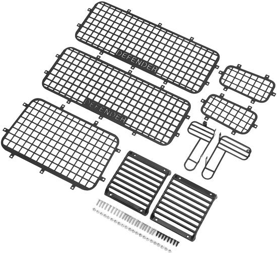 Materiali di Raccordo Premium per Finestre - Reticolo di Raccordo RC - Leggero - Duraturo - Installazione Facile - Protezione contro le Scalfature