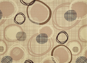 passatoia mod.futura h.52 disegno cerchi beige cod:ferx.676048