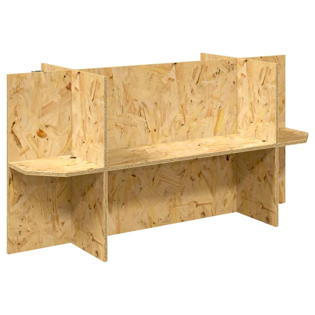 Base per Terrario con lo scaffale Marrone 100 x 40 x 50 cm OSB CFW9552074