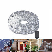 TUBO LUMINOSO LED LUCI DI NATALE IMPERMEABILE ESTERNO BIANCO FREDDO 10 METRI