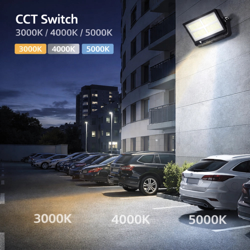 Beneito polaris 5700 proiettore led outdoor 200w ip65 nero opaco