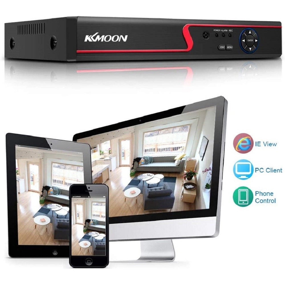 Trade Shop - Dvr 8 Canali 1080p Ibrido Ahd/onvif Ip/analogico/tvi/cvi/dvr Videosorveglianza -