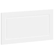 Testiera da Muro UTRECHT Bianco Legno ingegnerizzato 897855