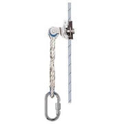 Sistema Anticaduta Scorrevole Con Moschettone, Corda Kernmantel 11 mm, Corde di Sicurezza 10 m, Chiusura a Vite