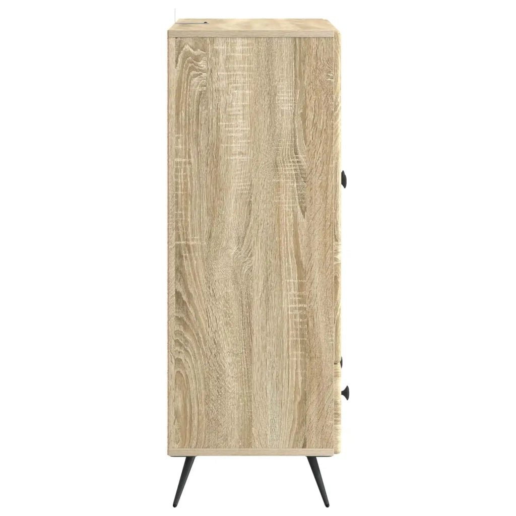 Credenza Rovere Sonoma 66 x 34,5 x 95 cm Legno ingegnerizzato 895587