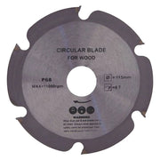DISCO PER LEGNO '1050' diametro mm 115 - 6 denti  - ECEF