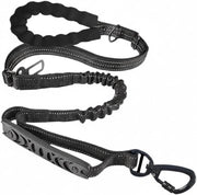 Cintura di sicurezza per cani grandi che tirano, cintura anti-tiraggio con assorbimento di shock, robusta, lunga 1,8 metri, corda di training senza nodo fino a 50 kg