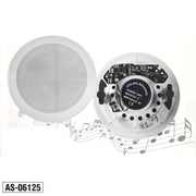 COPPIA CASSE ALTOPARLANTE AUDIO BLUETOOTH SOFFITTO INCASSO CASA 20W AS-06125
