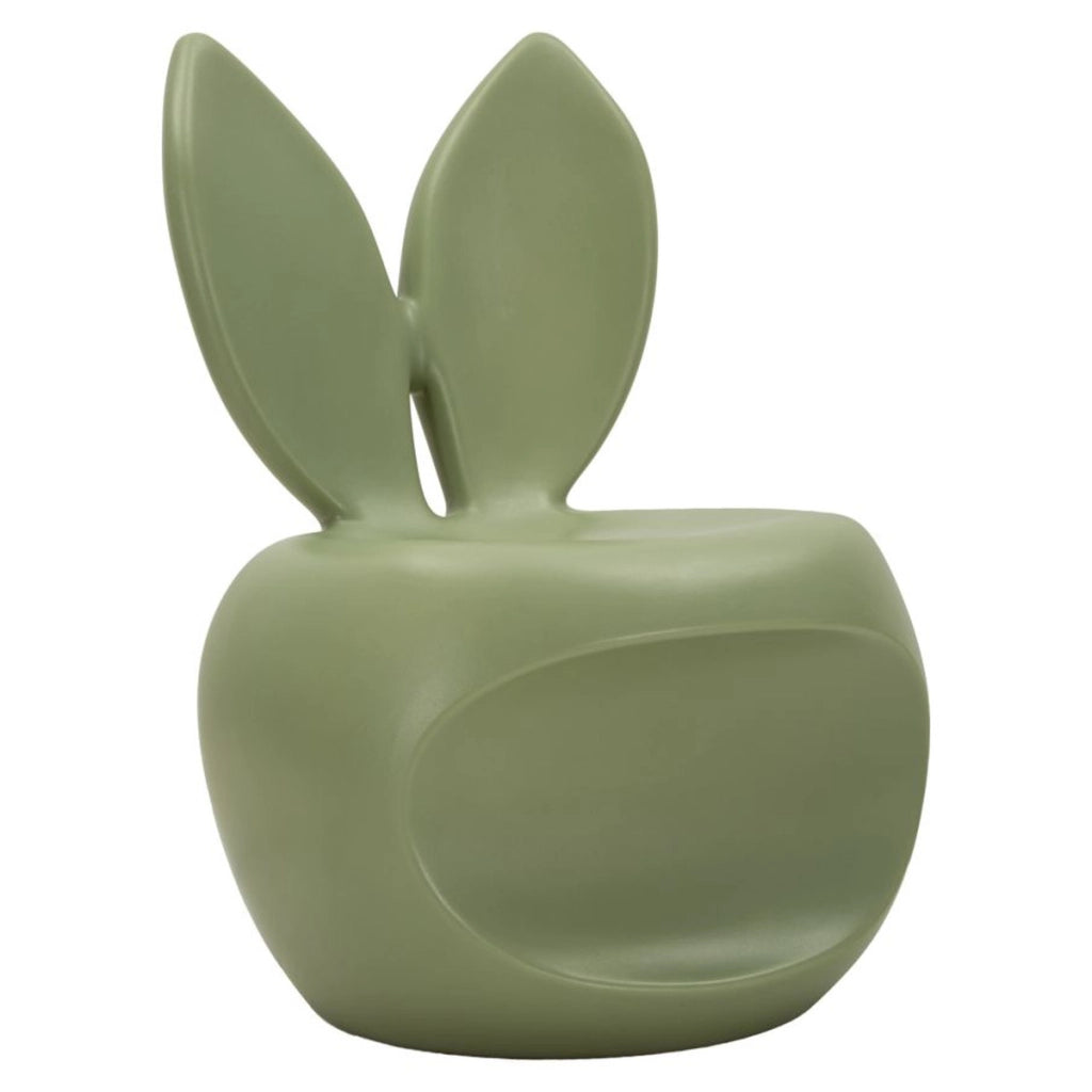 Poltrona Coniglio 1, Verde, Plastica, 57x55x79 cm