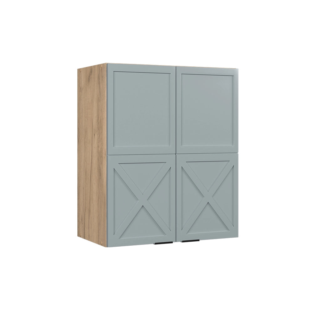 Vicco Pensile da cucina Blu-grigio chiaro 60 cm