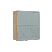 Vicco Pensile da cucina Blu-grigio chiaro 60 cm