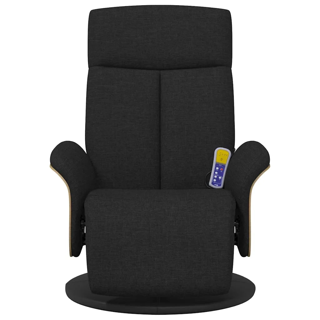 Poltrona Massaggiante Nero 79 x 87 x 104,5 cm Tessuto