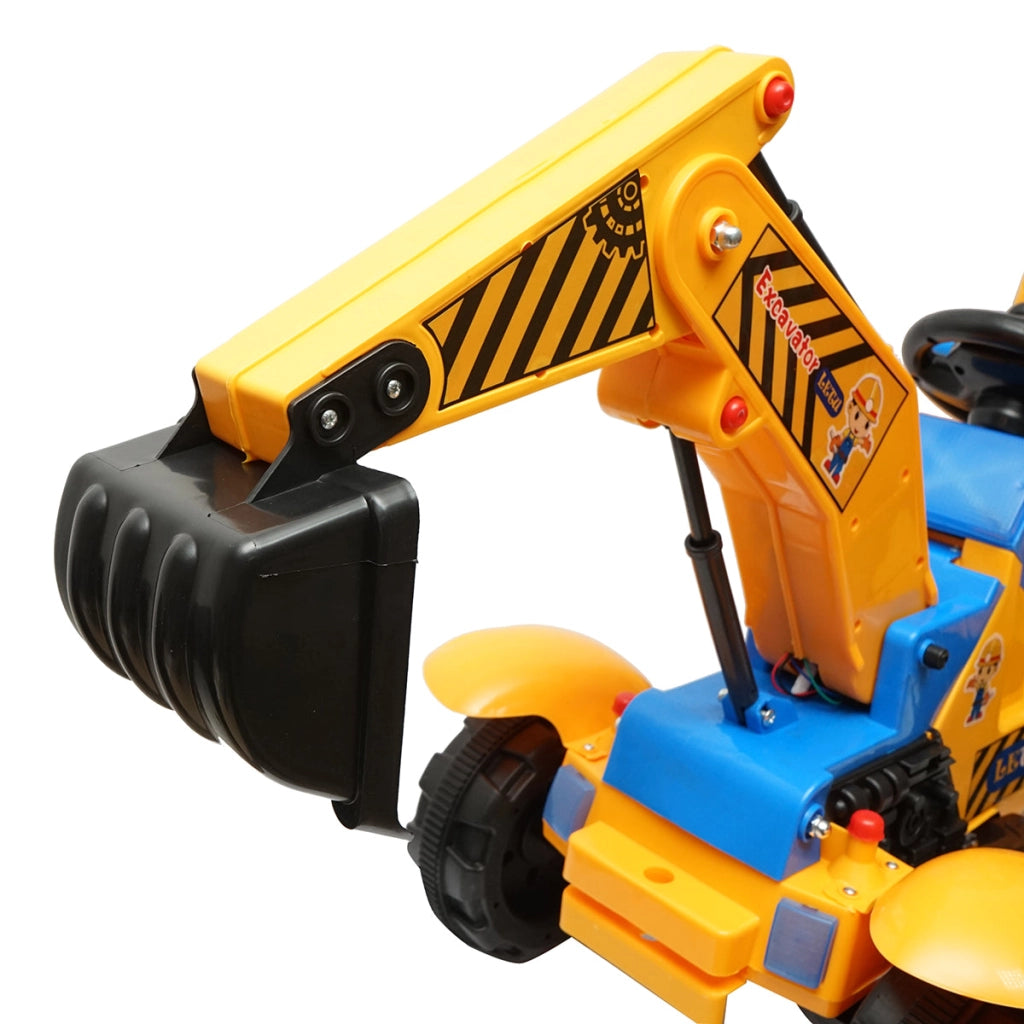 Escavatore, auto elettrica con batterie per bambini dai 3 ai 6 anni LETU Excavator