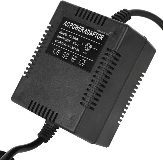 Pannello di alimentazione per cucina 17V 1,6A - connessione 3-pole - sostituzione per miscelatore 10-canali - tensione stabile - compatibile con MG16/6FX/MG166C/MG166CX - alimentazione per miscelazione