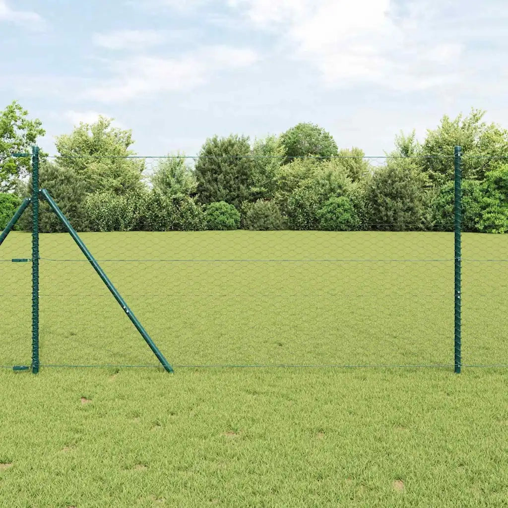 Palo della recinzione Grigio 100 x 1 m (rete da 36 mm)