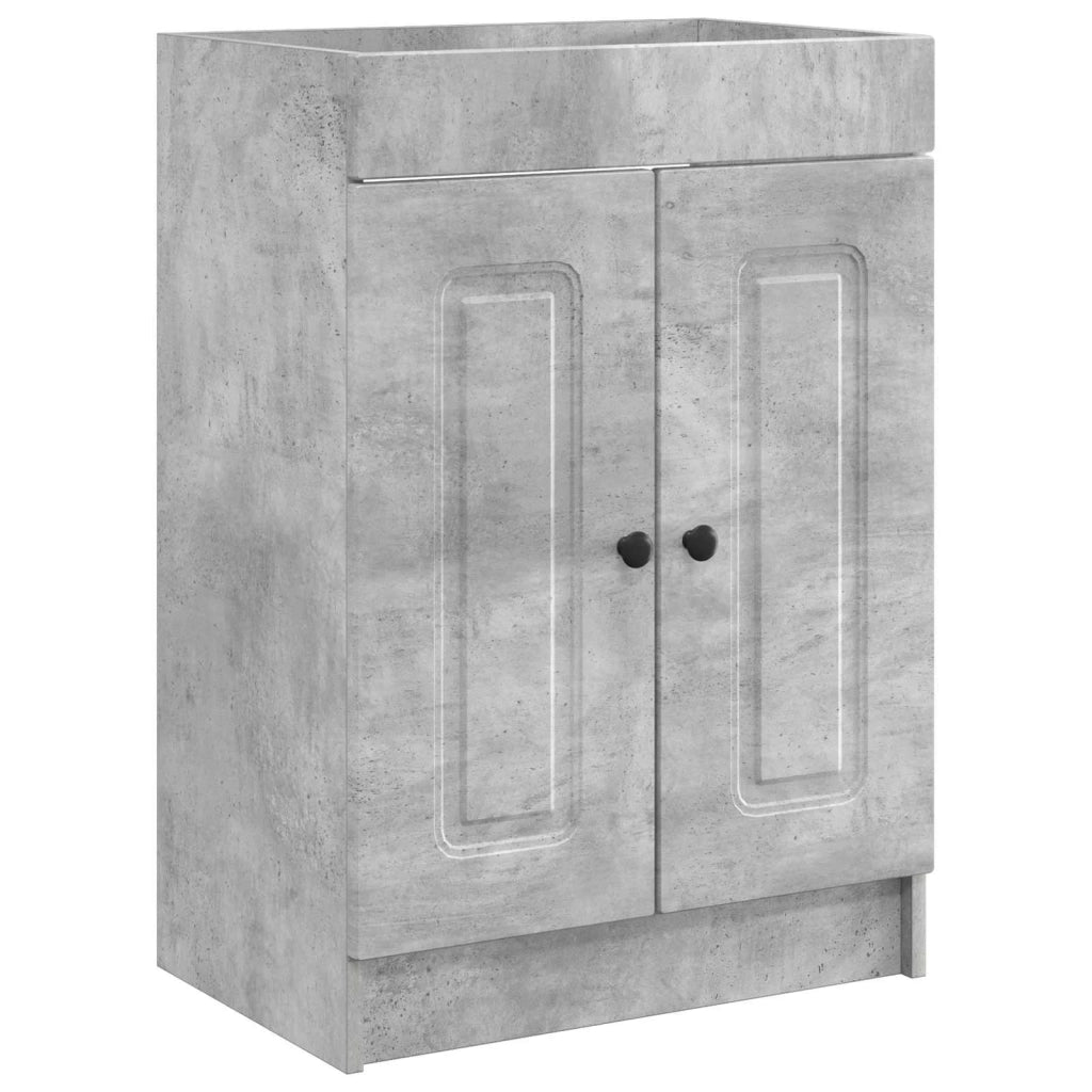 Mobiletto da bagno sotto il lavello Grigio Cemento 890007