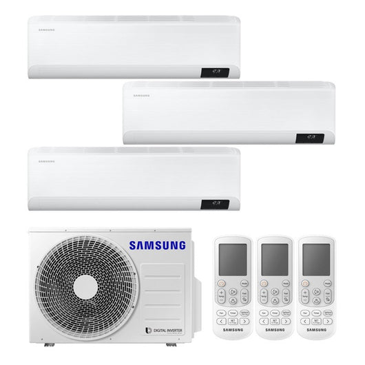 CONDIZIONATORE SAMSUNG CEBU TRIAL SPLIT 12000+12000+12000 BTU INVERTER R32 AJ052 A++/A+ WIFI