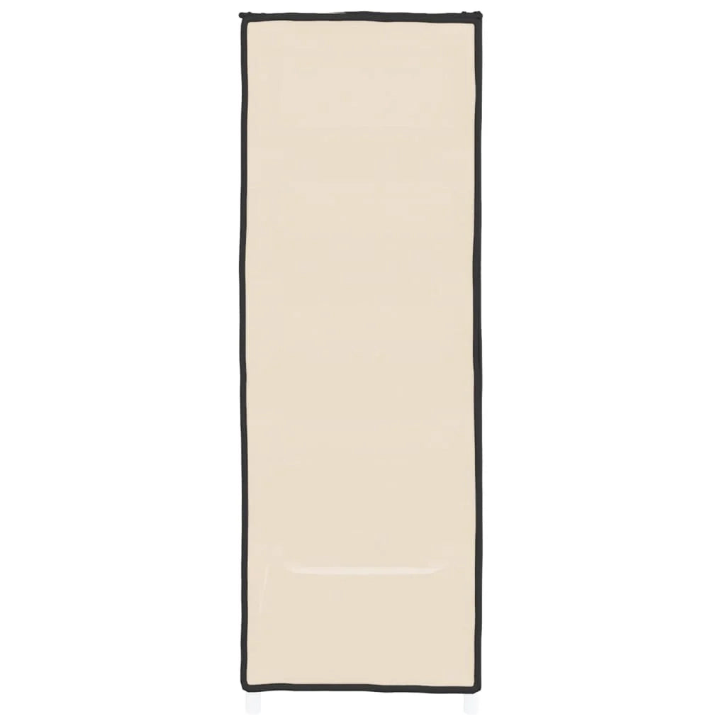 Scarpiera mobile contenitore per scarpe mobile ingresso/corridoio/soggiorno 60 x 28 x 90 cm tessuto crema 02_0021752