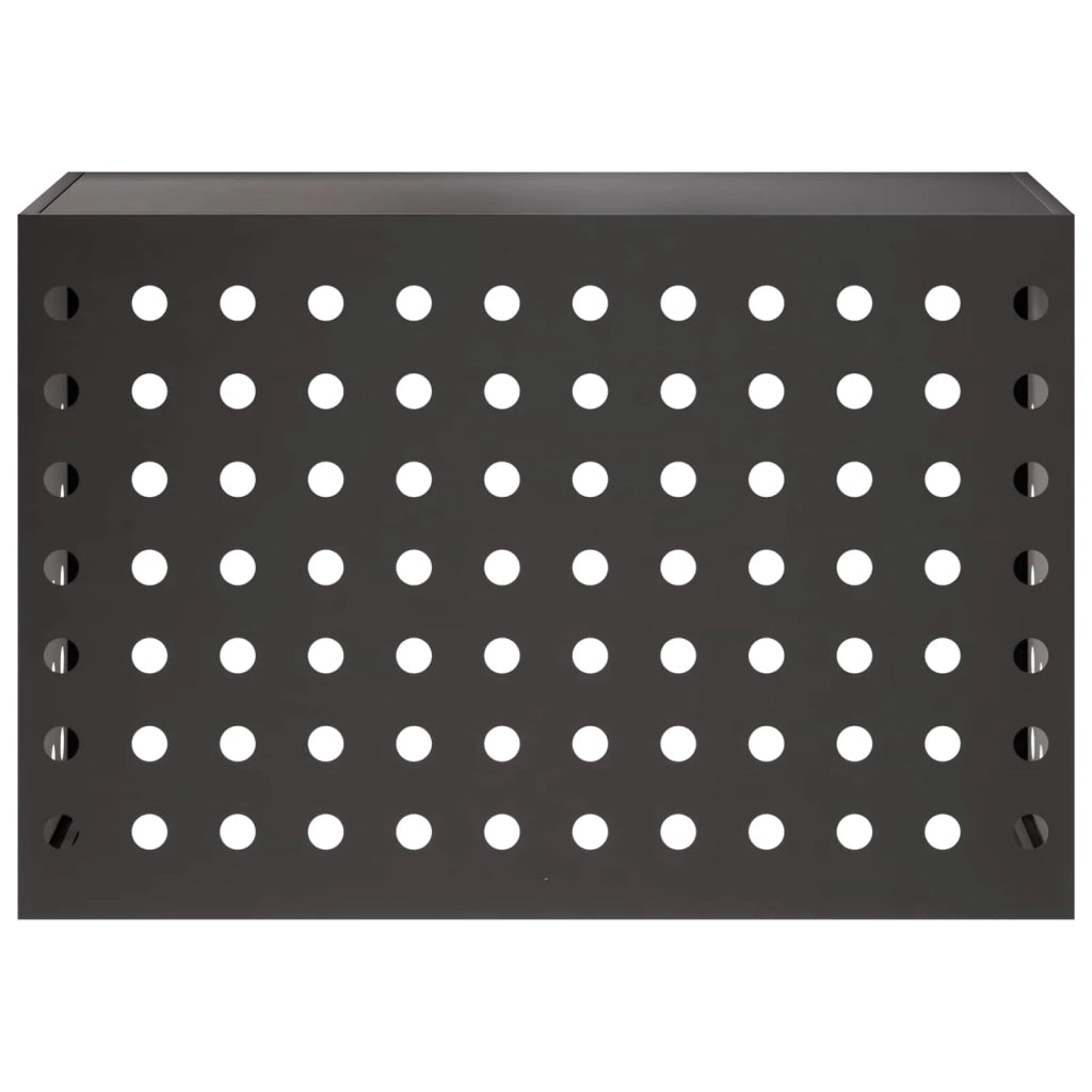 Copertura per condizionatore d'aria Nero 90 x 40 x 60 cm 8014122