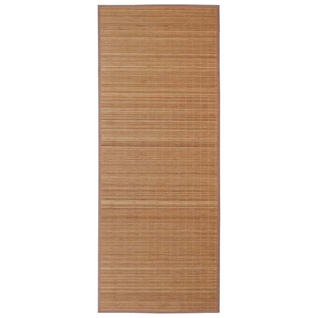 Tappeto del soggiorno | Tappeto Rettangolare in Bamb¨´ Marrone 120 x 180 cm