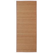 Tappeto del soggiorno | Tappeto Rettangolare in Bamb¨´ Marrone 120 x 180 cm