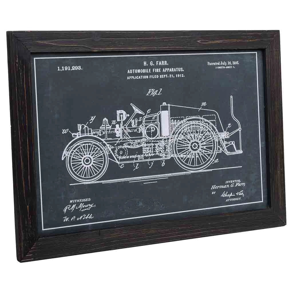 Quadro in tela stampata con cornice in legno, 40x60x1,5