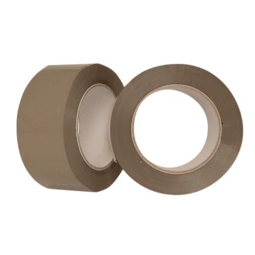 Nastro adesivo pacchi per imballaggio rotolo scotch avana plp 50 mm x 132 metri extra lungo