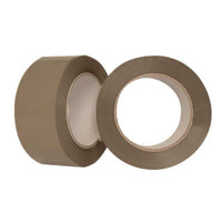 Nastro adesivo pacchi per imballaggio rotolo scotch avana plp 50 mm x 132 metri extra lungo