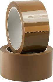 Nastro adesivo pacchi per imballaggio rotolo scotch avana plp 50 mm x 132 metri extra lungo