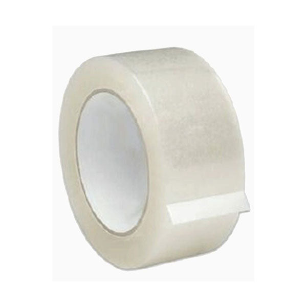 Nastro adesivo pacchi per imballaggio rotolo scotch trasparente plp 50 mm x 132 metri extra lungo