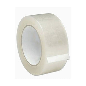 Nastro adesivo pacchi per imballaggio rotolo scotch trasparente plp 50 mm x 132 metri extra lungo