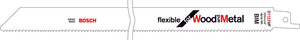 Bosch LAMA PER LEGNO E FERRO S 1222 VF 5 PZ. BLISTER