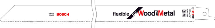 Bosch LAMA PER LEGNO E FERRO S 1222 VF 5 PZ. BLISTER