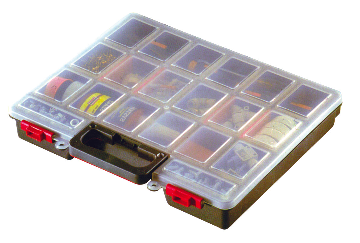 CASSETTA PORTAMINUTERIA CON MANIGLIA cm. 38x33x6 h