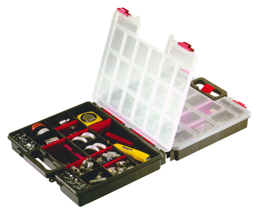 CASSETTA PORTAMINUTERIA TYGER DOUBLE cm. 38x33x12 h