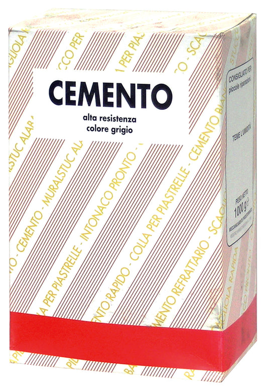 CEMENTO IN POLVERE GRIGIO  kg. 1 12.00 pz