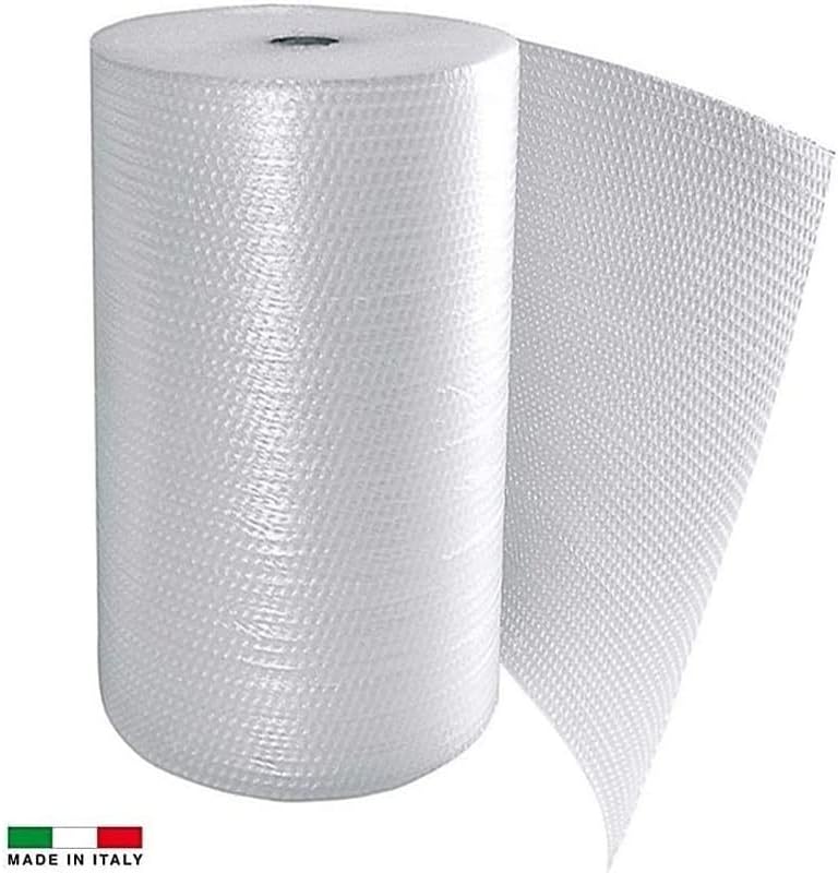 Pluriball imballaggio rotolo telo a bolle per trasloco e trasporto lungo 100 metri alto 100 cm HD