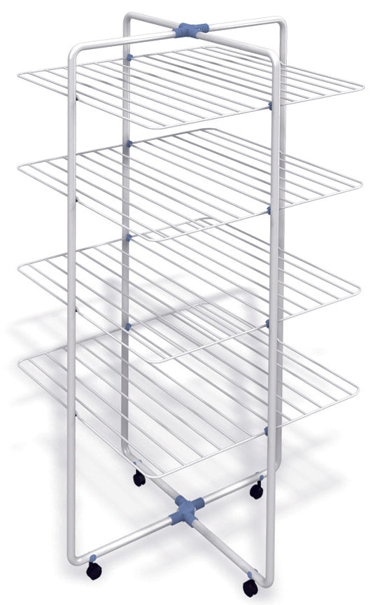 Gimi STENDIBIANCHERIA A TORRE VIP 4 PIANI cm. 70,5x70,5x168 h Stenditura mt. 40