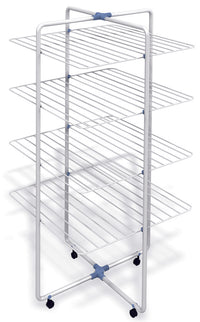 Gimi STENDIBIANCHERIA A TORRE VIP 4 PIANI cm. 70,5x70,5x168 h Stenditura mt. 40