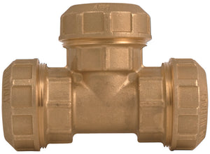 Itap RACCORDO DI ACCOPPIAMENTO A T IN OTTONE Art. 730 mis. 1/2x20 6.00 pz