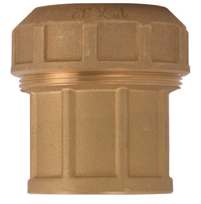 Itap RACCORDO DIRITTO IN OTTONE ATTACCO FEMMINA Art. 710  mis. 3/4x25 15.00 pz