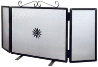 PARASCINTILLE PER CAMINETTI 3 ANTE cm. 97x58 h