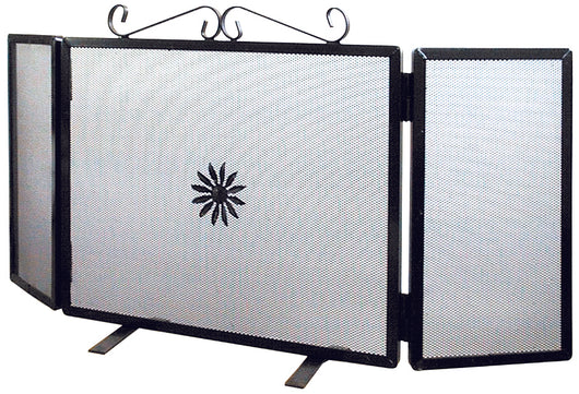 PARASCINTILLE PER CAMINETTI 3 ANTE cm. 97x58 h