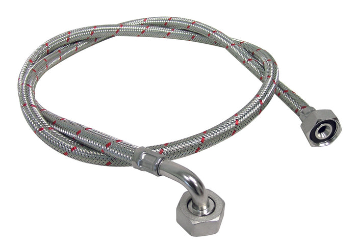 Parigi TUBO CARICO LAVATRICE LAVINOX CON CURVA Attacco 3/4 cm. 200