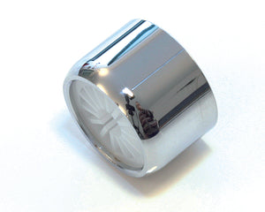 ROMPIGETTO IN OTTONE CROMATO 10 PZ.  mis. 22x1 F