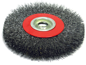 SPAZZOLA CIRCOLARE foro Ø mm. 16 mm. 150x25