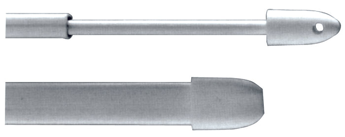 STANGHETTA ALLUNGABILE PIATTA CONFEZIONE 2 PZ  mm. 11x600 50.00 confezioni